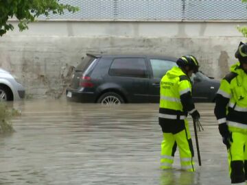 Incidentes por las fuertes lluvias en Madrid