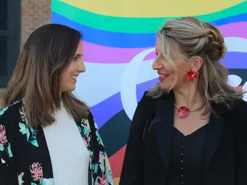 Ione Belarra y Yolanda Díaz Ione Belarra y Yolanda Díaz