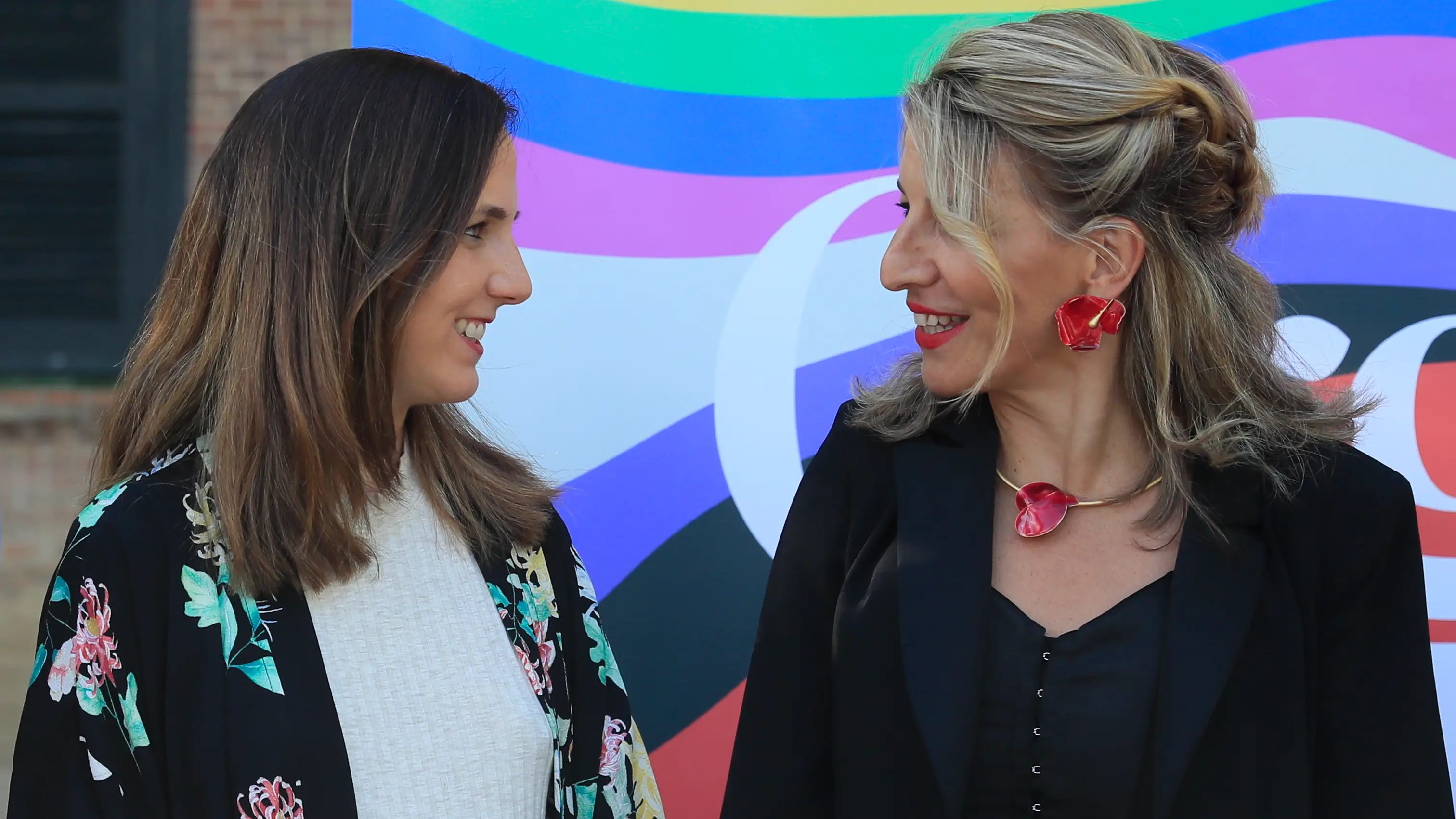 Ione Belarra y Yolanda D&iacute;az