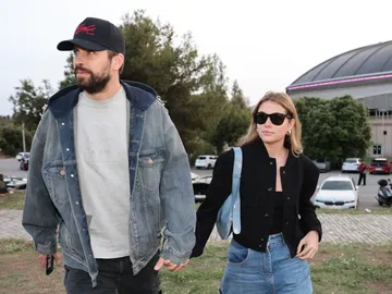 Piqué y Clara Chía Piqué y Clara Chía