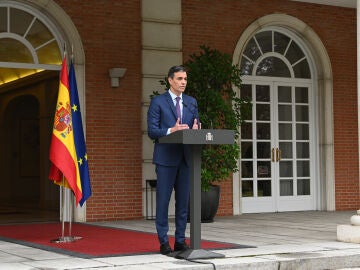 El presidente del Gobierno, Pedro Sánchez