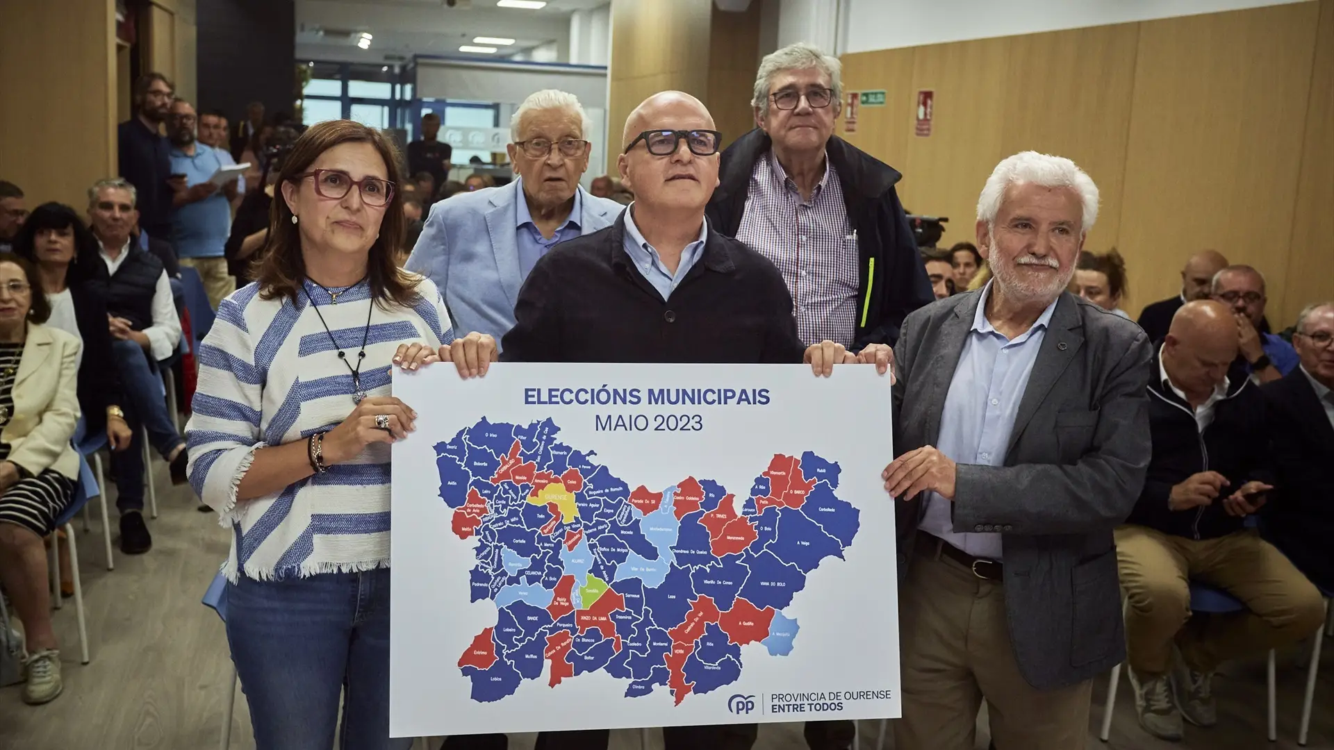 Manuel Baltar preside la Xunta Directiva del PPdeOU