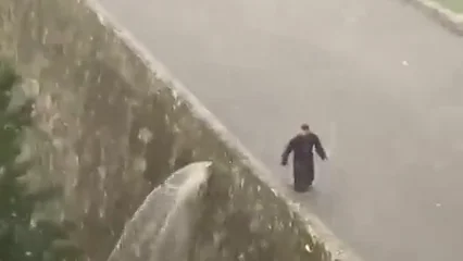 El v&iacute;deo de la inundaci&oacute;n del puente romano de Ourense