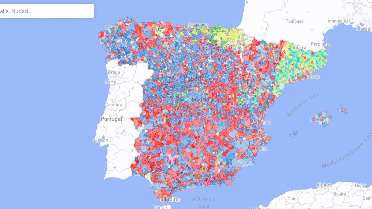 El Mapa Con Los Resultados De Las Elecciones Municipales En 2023 ...