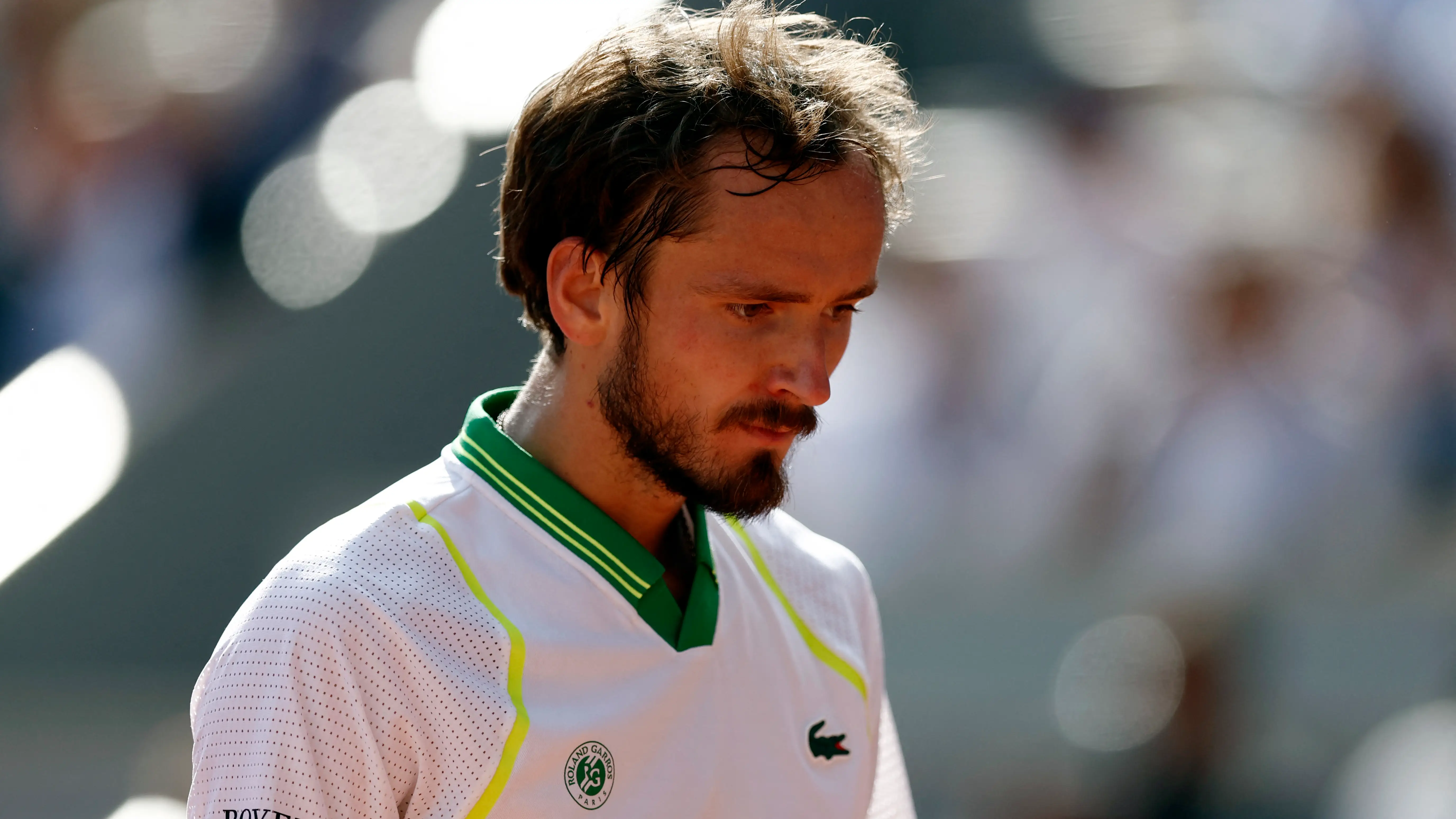 Daniil Medvedev, en su partido ante ante Thiago Seyboth Wild Daniil Medvedev, en su partido ante ante Thiago Seyboth Wild