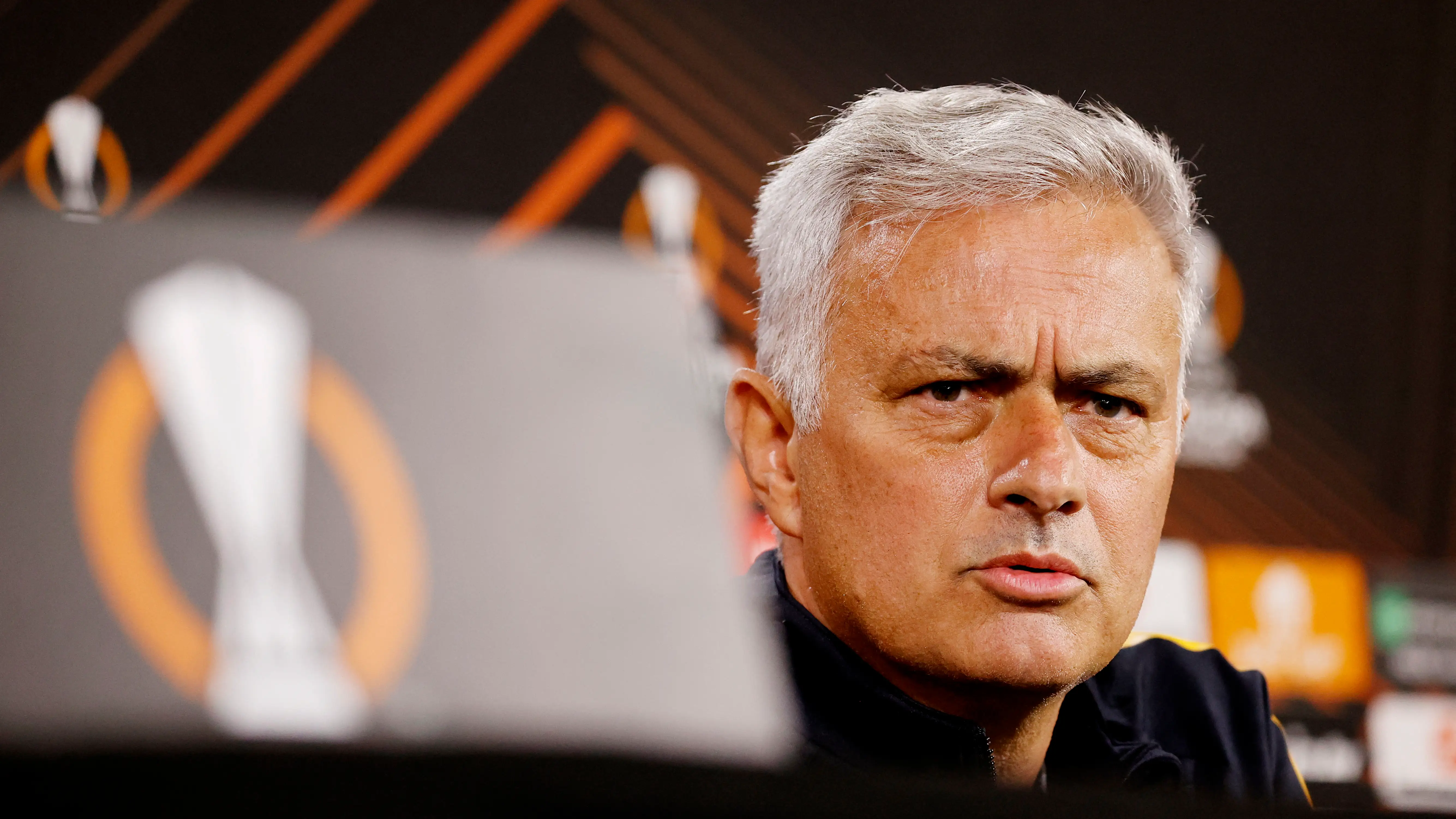Mourinho, en la rueda de prensa previa a la final de la Europa League Mourinho, en la rueda de prensa previa a la final de la Europa League