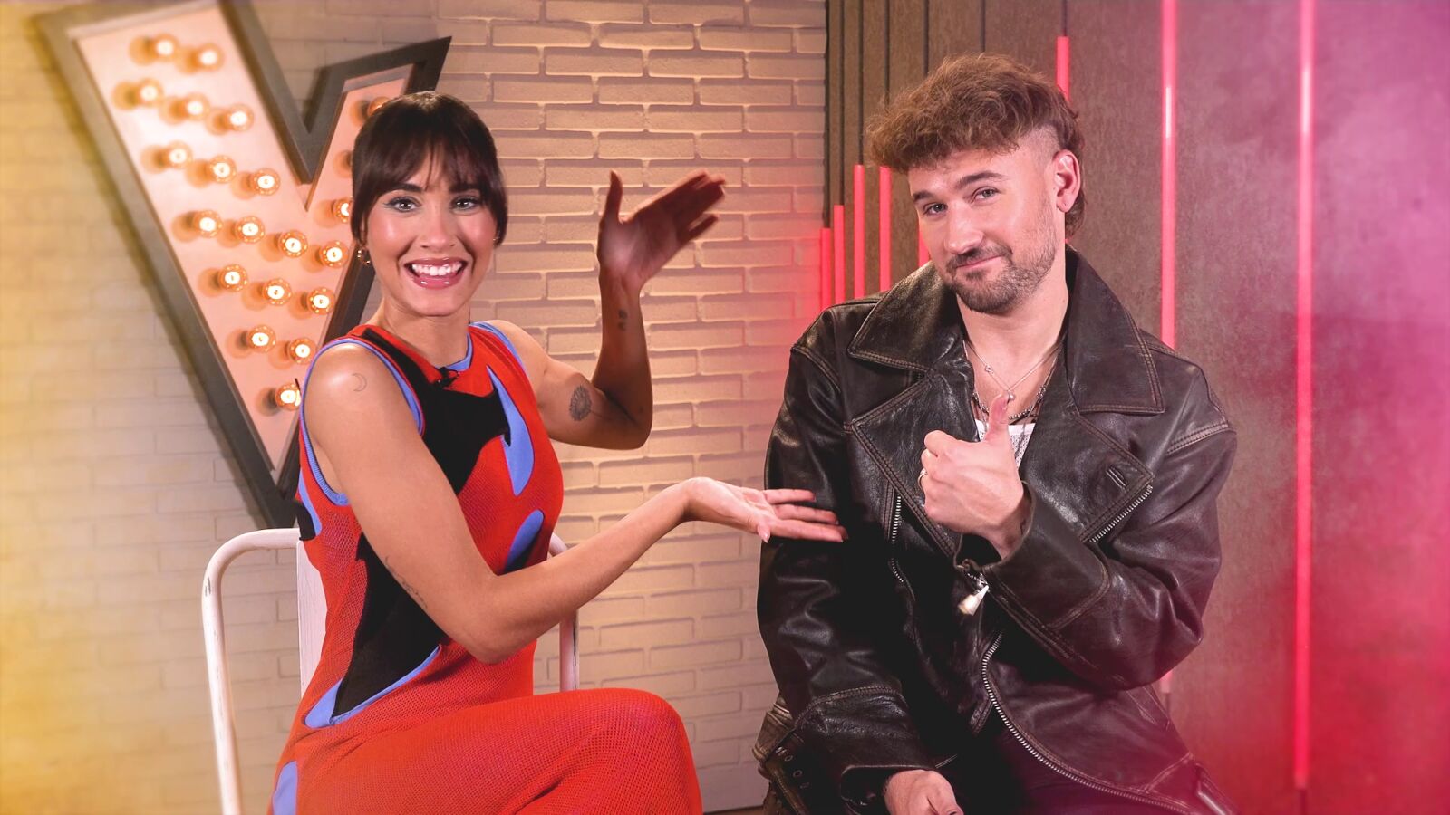 Aitana y Dani Fernández, coach y asesor en 'La Voz Kids': 