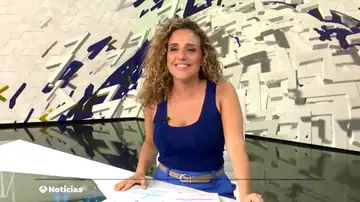 Marina Monzón, presentadora de Las Noticias de la Mañana