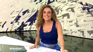 Marina Monzón, presentadora de Las Noticias de la Mañana