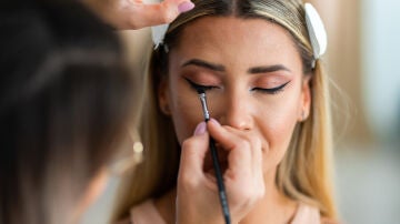 Sesión de maquillaje