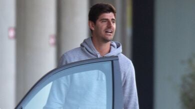 La anécdota que vivieron Ana Obregón y Thibaut Courtois: Esta fue la cara de sorpresa del portero del Real Madrid