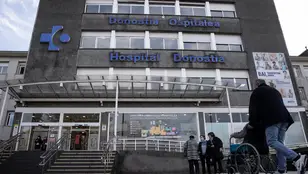 Vista del hospital Donostia