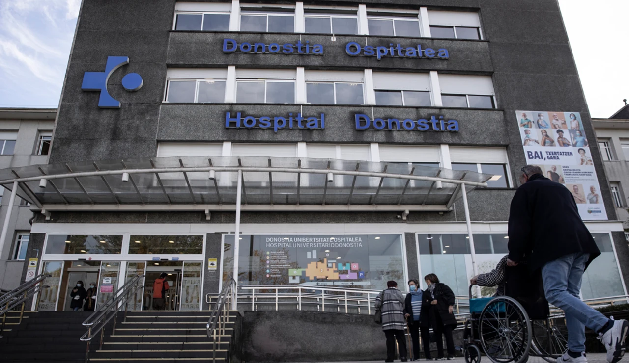 Vista del hospital Donostia