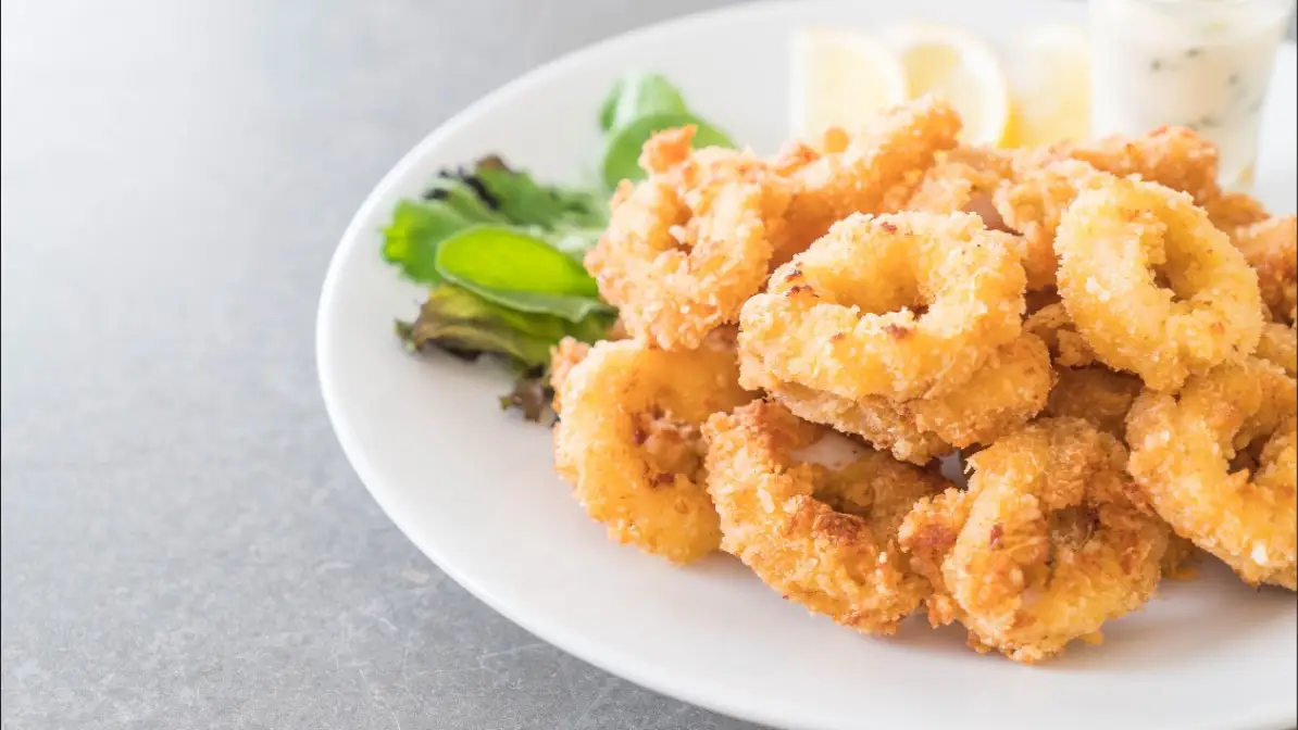 Un plato de calamares Un plato de calamares