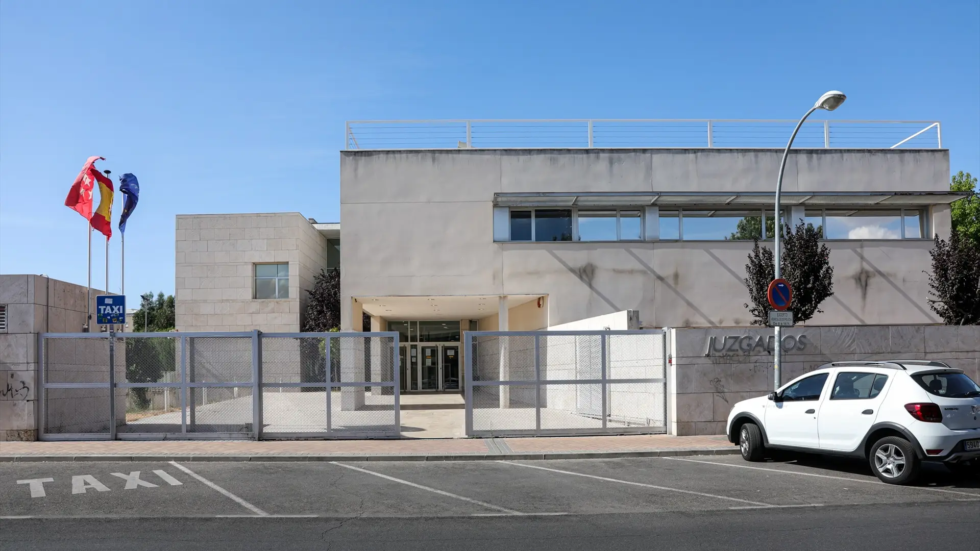 Fachada del juzgado de Colmenar Viejo