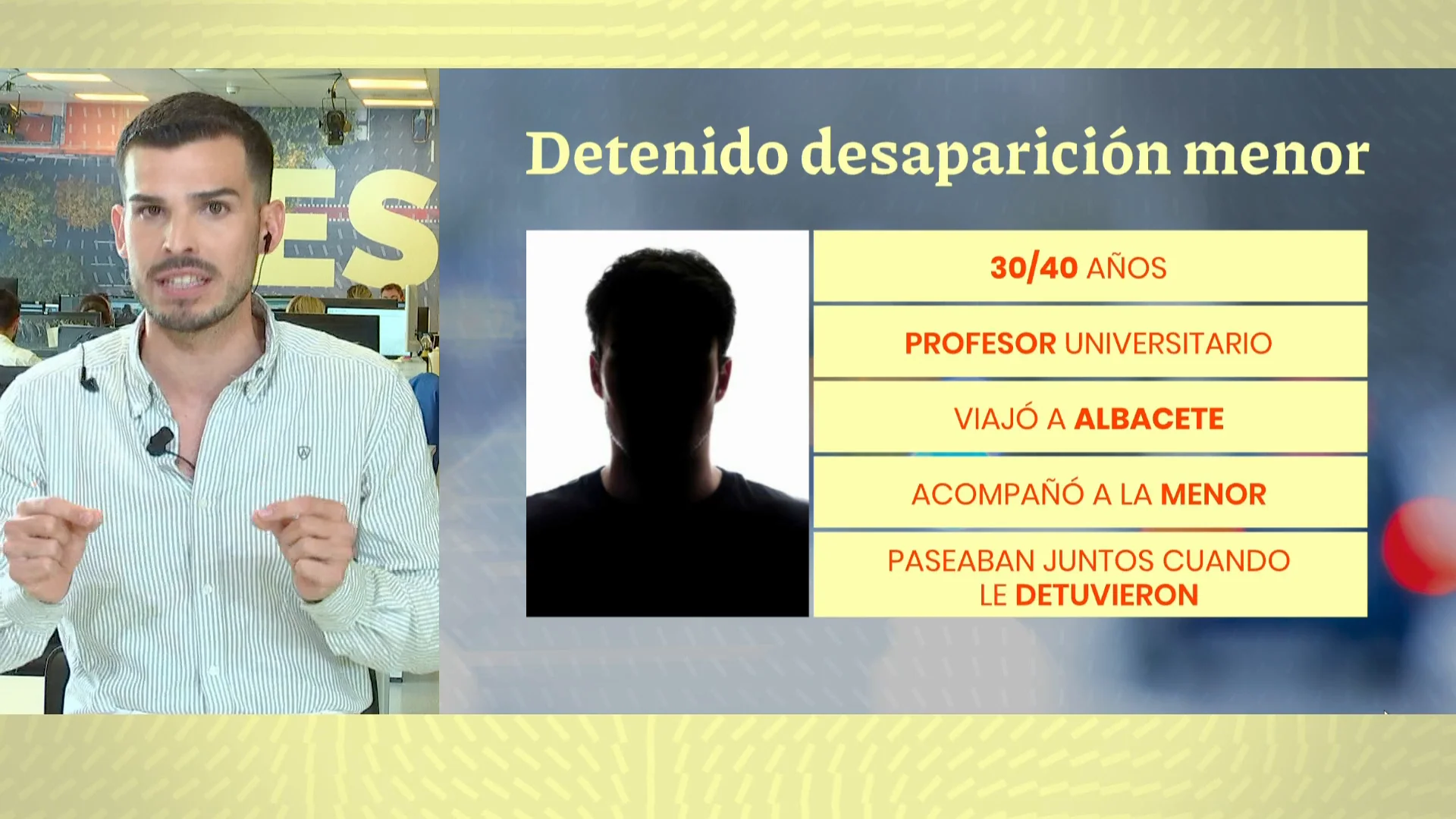 Perfil del detenido