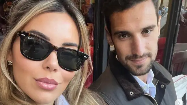 Alba Silva y Sergio Rico Alba Silva y Sergio Rico