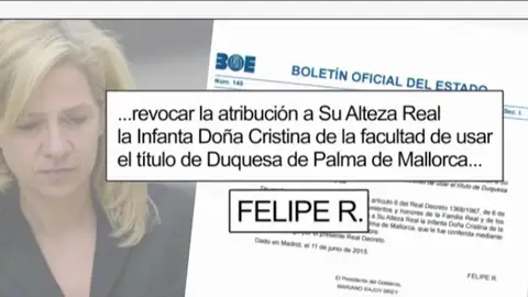 Efemérides de hoy 11 de junio de 2023: Felipe revoca el título de Duquesa de Palma a Cristina Efemérides de hoy 11 de junio de 2023: Felipe revoca el título de Duquesa de Palma a Cristina