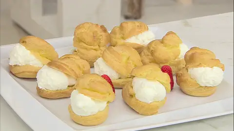 Un postre "sencillo y con el éxito garantizado": profiteroles de nata, de Karlos Arguiñano Un postre "sencillo y con el éxito garantizado": profiteroles de nata, de Karlos Arguiñano