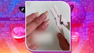 Pintarse las uñas sin mancharte todos los dedos nunca fue tan fácil: ¡Solo necesitas una pinza!
