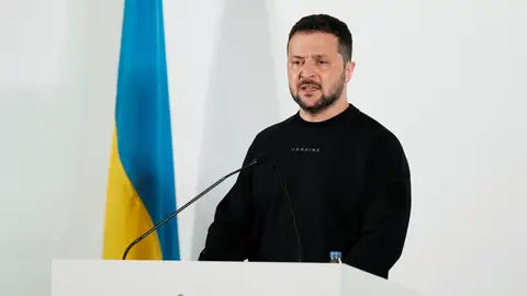 El presidente de Ucrania, Volodímir Zelenski El presidente de Ucrania, Volodímir Zelenski