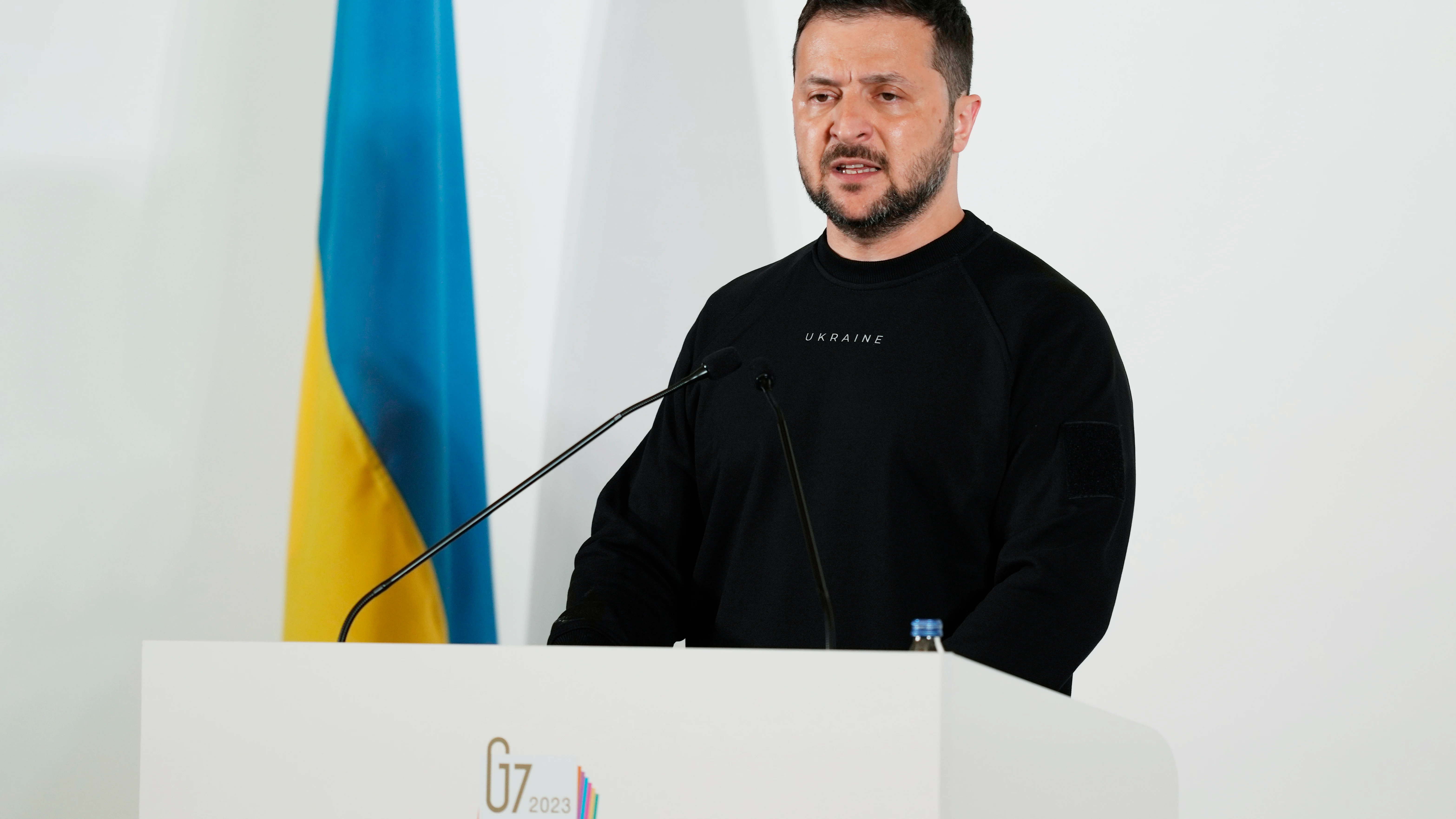 El presidente de Ucrania, Volodímir Zelenski El presidente de Ucrania, Volodímir Zelenski