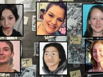 Imagen de las seis mujeres que han sido presuntamente asesinadas en Oregón (EEUU)