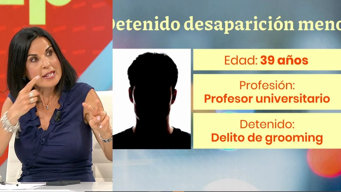 Profesor detenido.