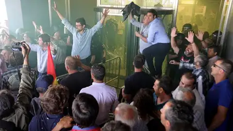 Protesta ganaderos en Salamanca