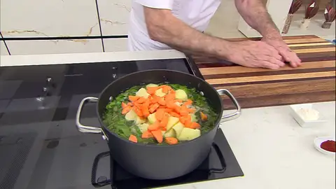 Deja que se cuezan durante 18 minutos Deja que se cuezan durante 18 minutos