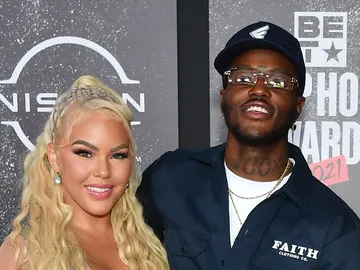 DC Young Fly y su pareja Jacky Oh DC Young Fly y su pareja Jacky Oh