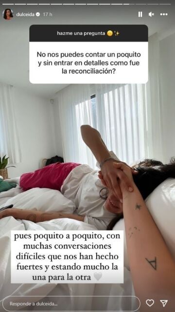 Dulceida responde sobre su reconciliación con Alba Paul