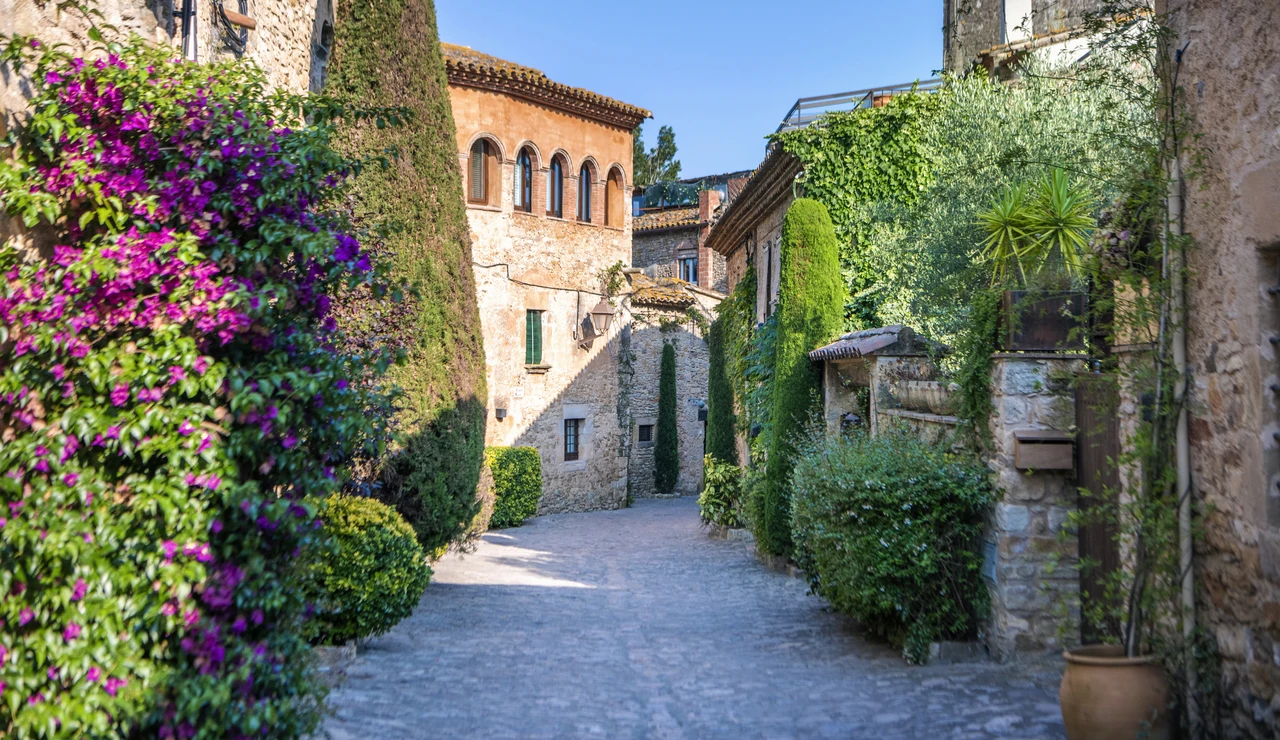 Peratallada, pueblo de Girona