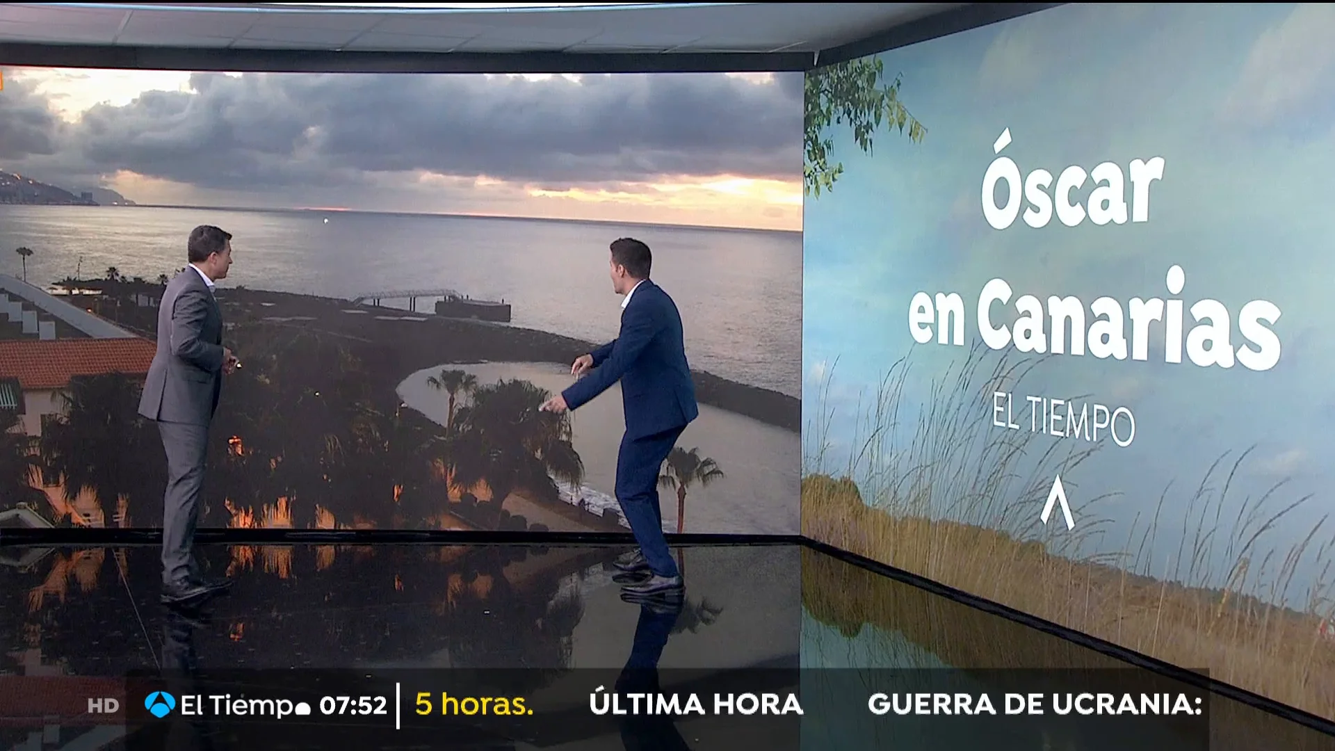 "Oscar" amenaza a Canarias y da una tregua en la Península "Oscar" amenaza a Canarias y da una tregua en la Península