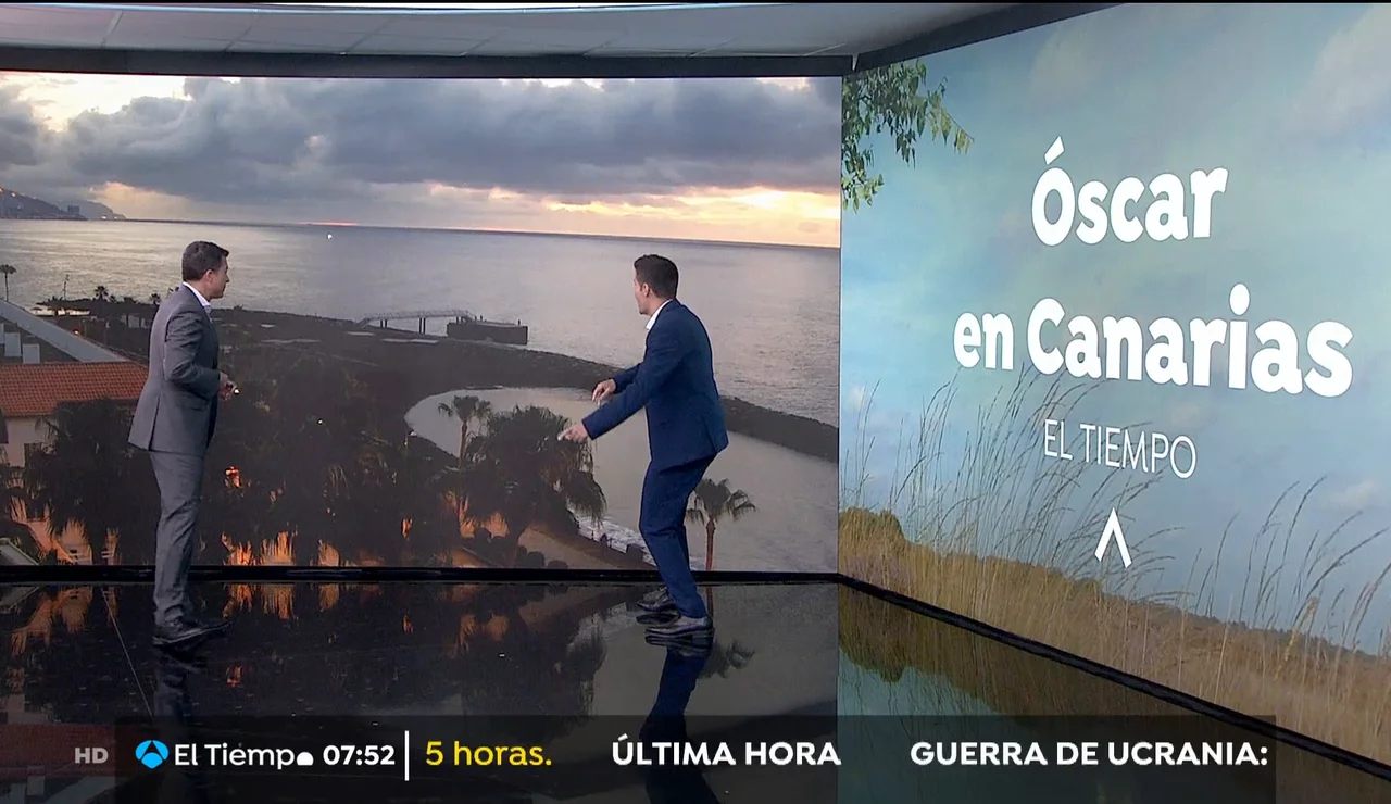 "Oscar" amenaza a Canarias y da una tregua en la Península