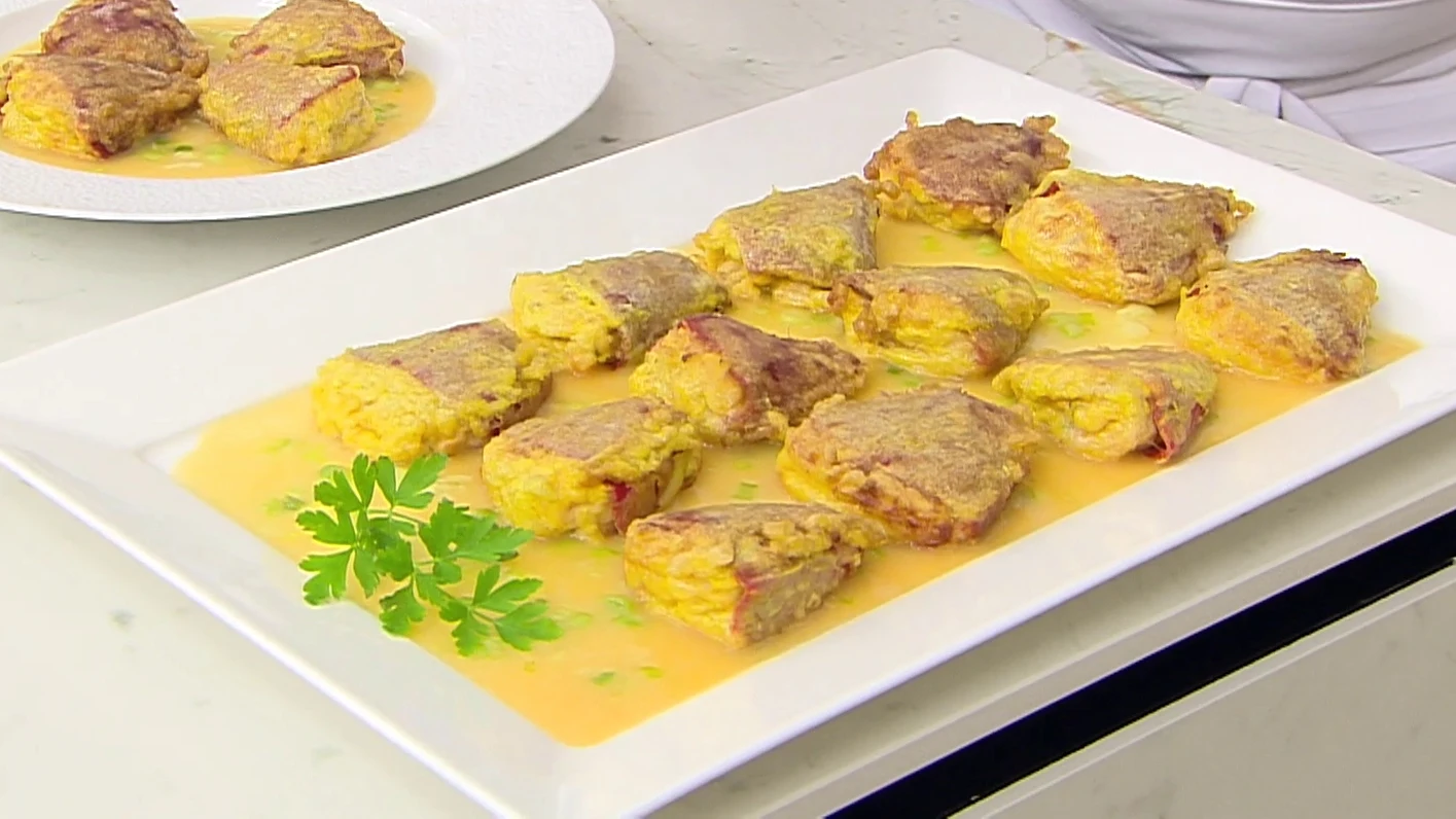 Arguiñano: la receta de pimientos rellenos de langostinos "huele a restaurante de lujo" Arguiñano: la receta de pimientos rellenos de langostinos "huele a restaurante de lujo"