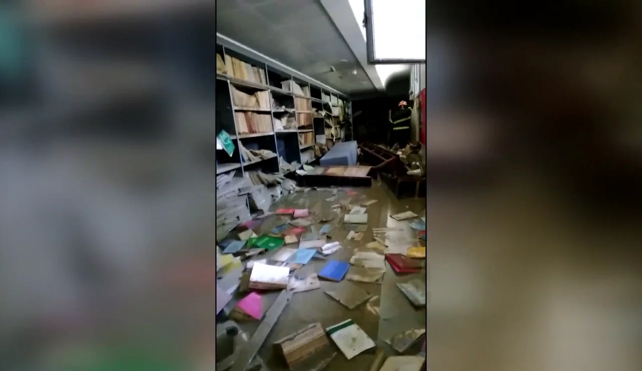 Los libros afectados por las inundaciones de Italia