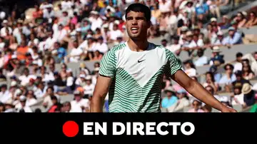 Carlos Alcaraz - Stefanos Tsitsipas: partido de Roland Garros, en directo