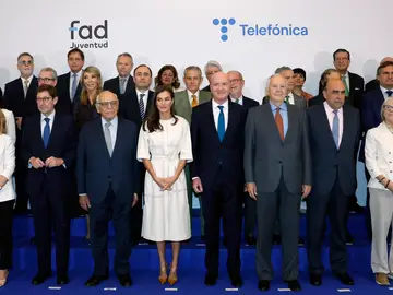 La reina Letizia preside la reunión Patronato Fundación Fad Juventud La reina Letizia preside la reunión Patronato Fundación Fad Juventud