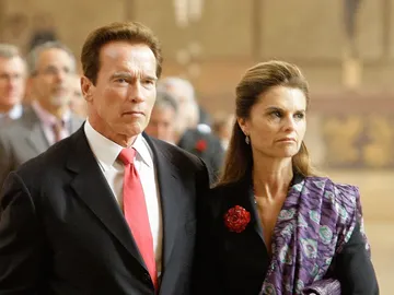 Arnold Schwarzenegger y su exmujer Maria Shriver Arnold Schwarzenegger y su exmujer Maria Shriver