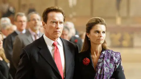 Arnold Schwarzenegger y su exmujer Maria Shriver Arnold Schwarzenegger y su exmujer Maria Shriver