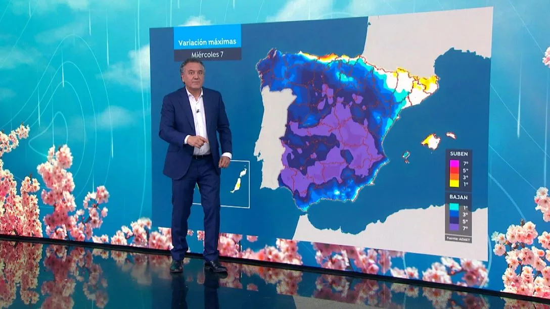 La previsión del tiempo de Roberto Brasero La previsión del tiempo de Roberto Brasero