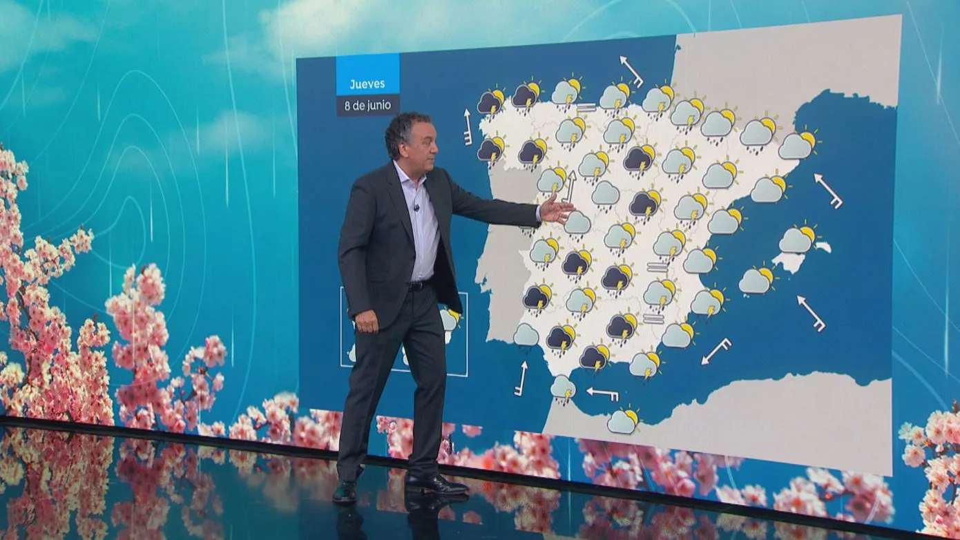La previsión del tiempo de Roberto Brasero La previsión del tiempo de Roberto Brasero