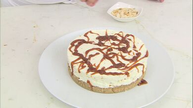 Tarta fría de queso y caramelo de Eva Arguiñano: ¡Fácil y rica!
