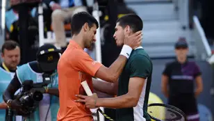 Alcaraz - Djokovic en el Mutua Madrid Open 2022