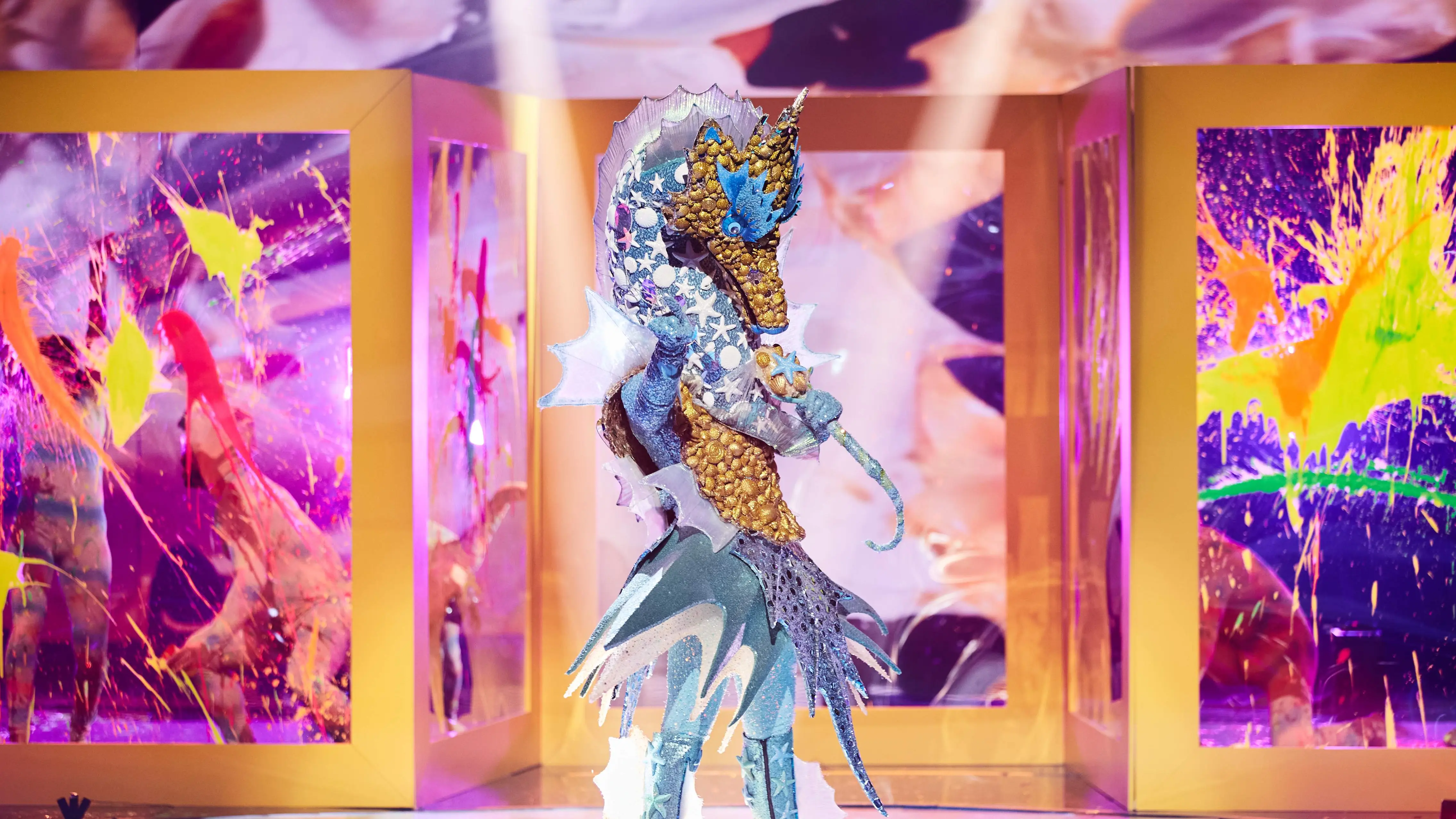 Caballito de mar galopa con &lsquo;It&rsquo;s my life&rsquo; de No doubt en &lsquo;Mask Singer&rsquo; 