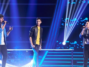 Hugo, Nacho y &Aacute;lvaro brillan en el escenario con &lsquo;Your song&rsquo; en las &uacute;ltimas Batallas 