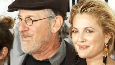 Steven Spielberg y Drew Barrymore Steven Spielberg y Drew Barrymore