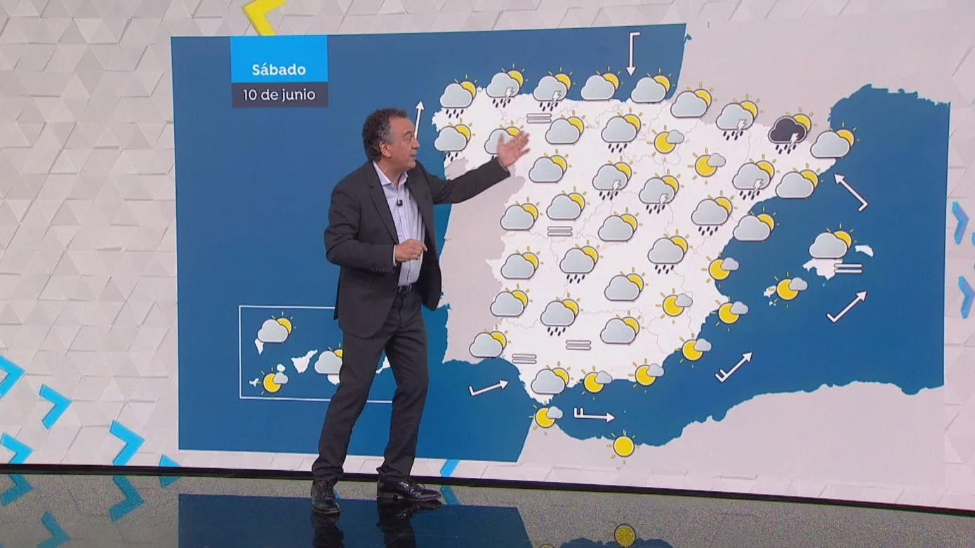 La previsión del tiempo de Roberto Brasero La previsión del tiempo de Roberto Brasero