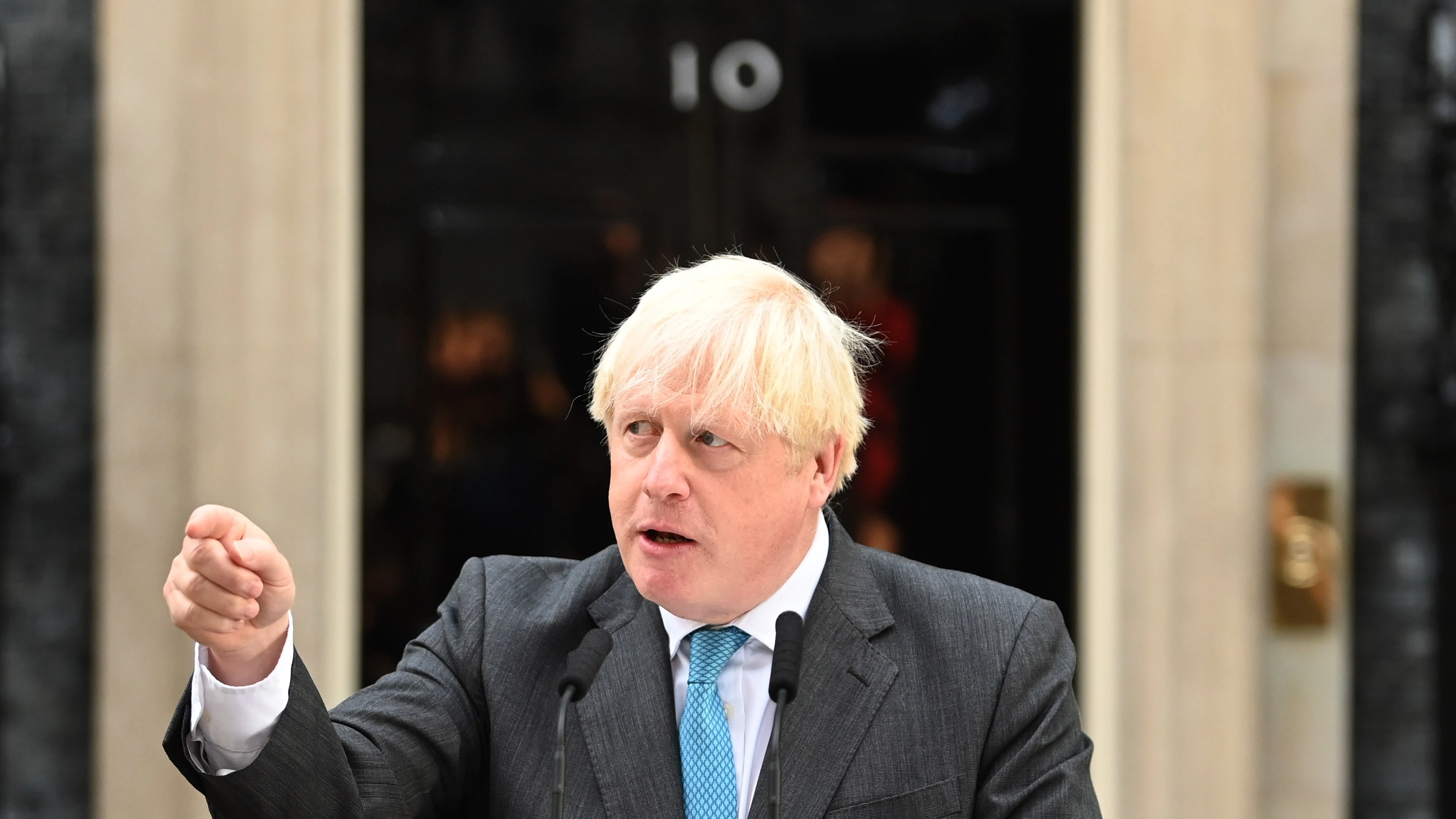 Imagen de archivo de Boris Johnson Imagen de archivo de Boris Johnson